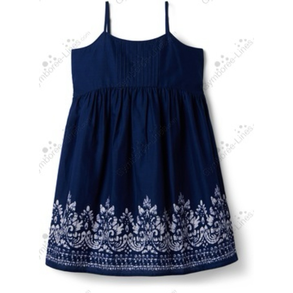 Janie And Jack BORDER PRINT SUNDRESS